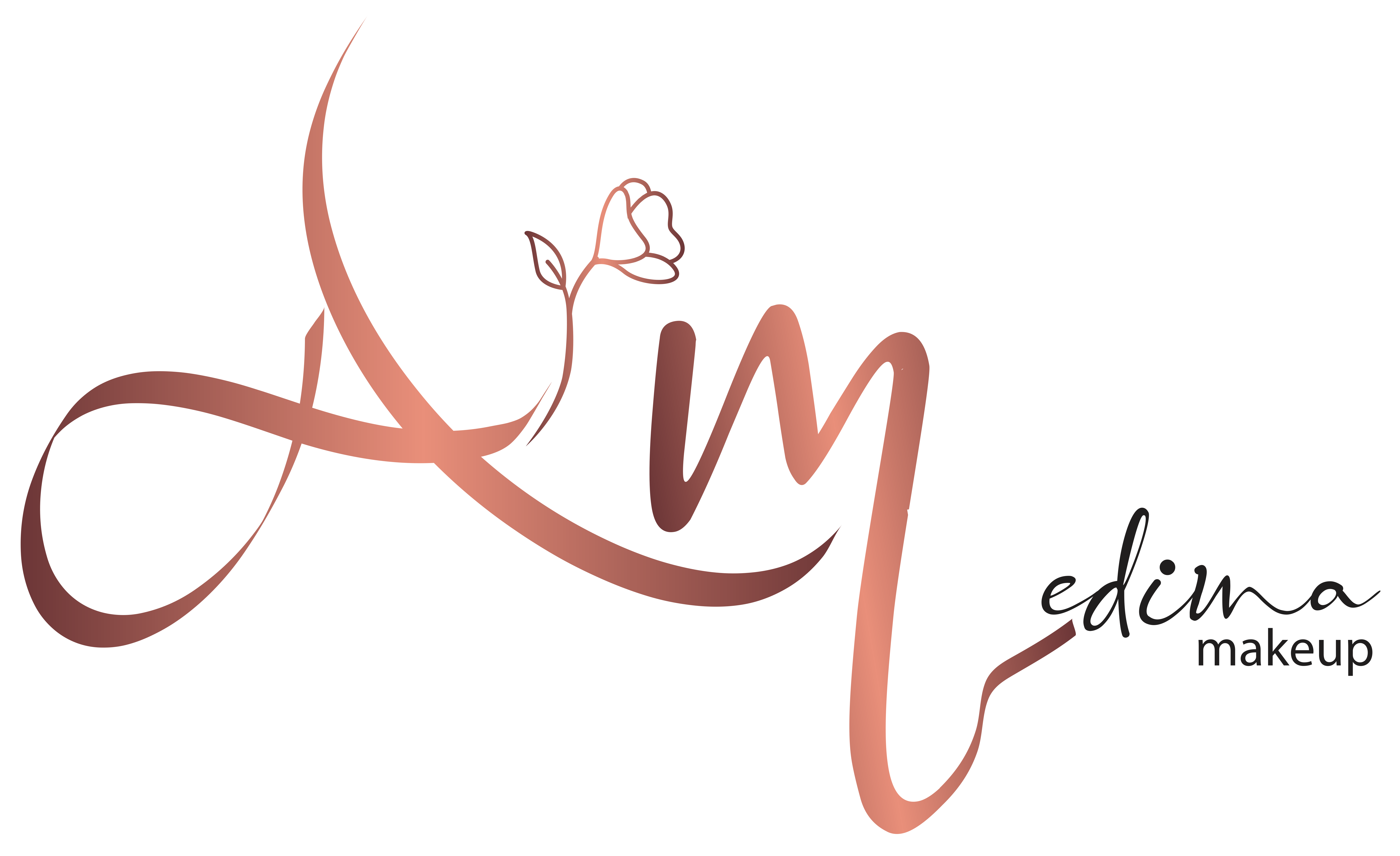 A. Medina Makeup Logo